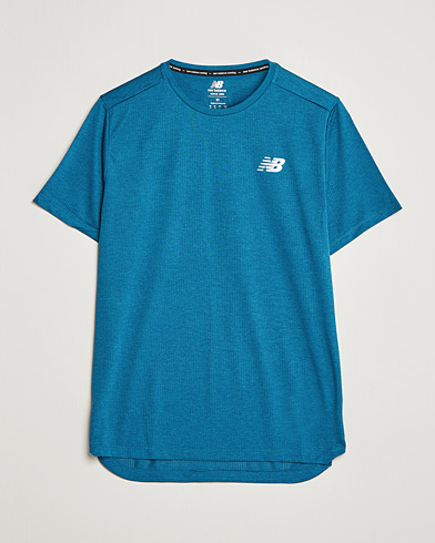 Herre | T-Shirts | New Balance Running | Impact Run Short Sleeve T-Shirt Dark Moonstone