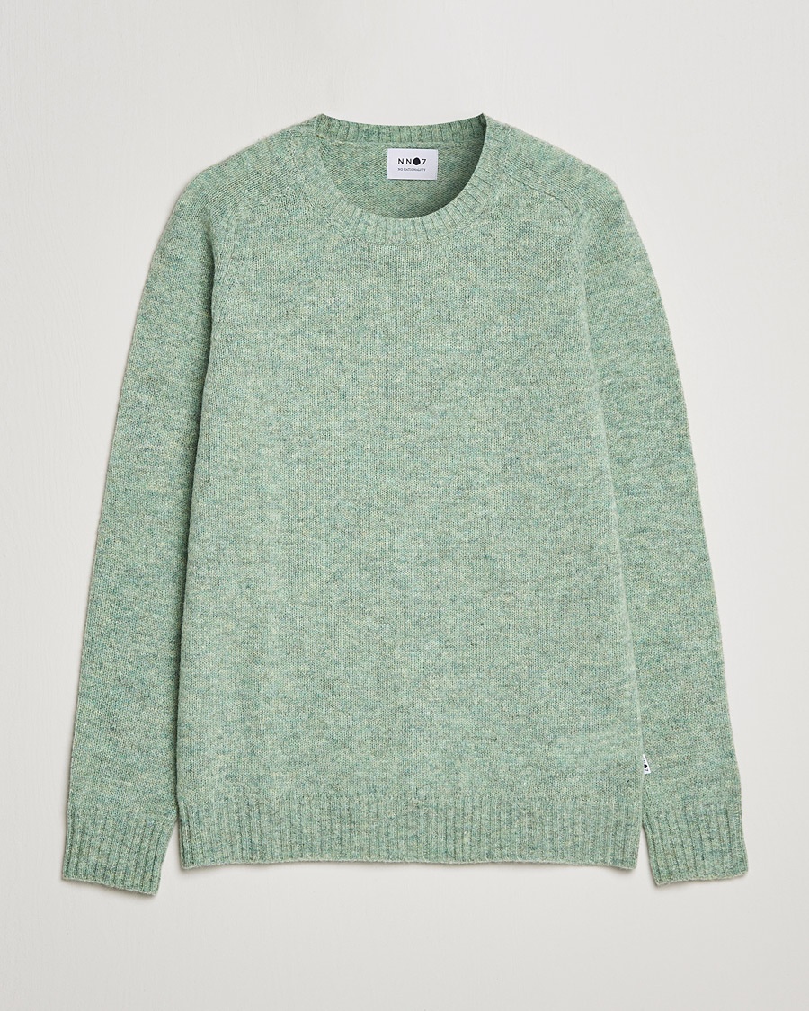 Herre | | NN07 | Nathan Brushed Crew Neck Dusty Green