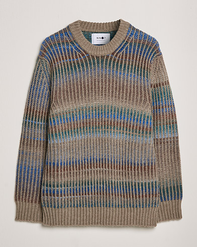 Herre | Gensere | NN07 | Jason Ribbed Knitted Sweater Multi