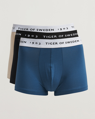 Herre |  | Tiger of Sweden | Hermod 3-pack Boxer Brief Khaki/Blue/Black
