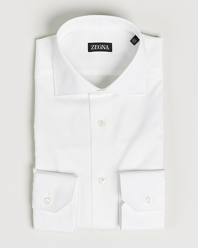 Herre | Businesskjorter | Zegna | Slim Fit Dress Shirt White