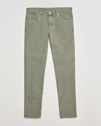 Herre | 5-Pocket-Trouser | Brunello Cucinelli | Slim Fit 5-Pocket Pants Military