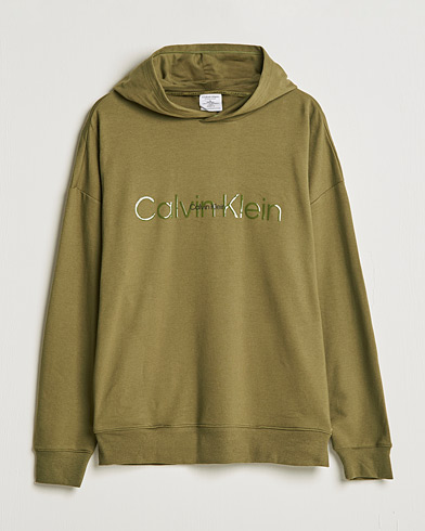 Herre |  | Calvin Klein | Loungewear Logo Hoodie Olive