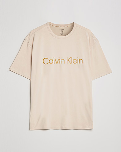 Herre |  | Calvin Klein | Loungewear Crew Neck T-Shirt Tapioca Beige