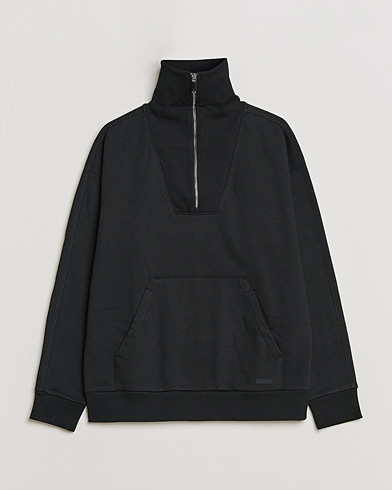 Herre |  | Calvin Klein | Heavy Fleece Half Zip Sweater Black