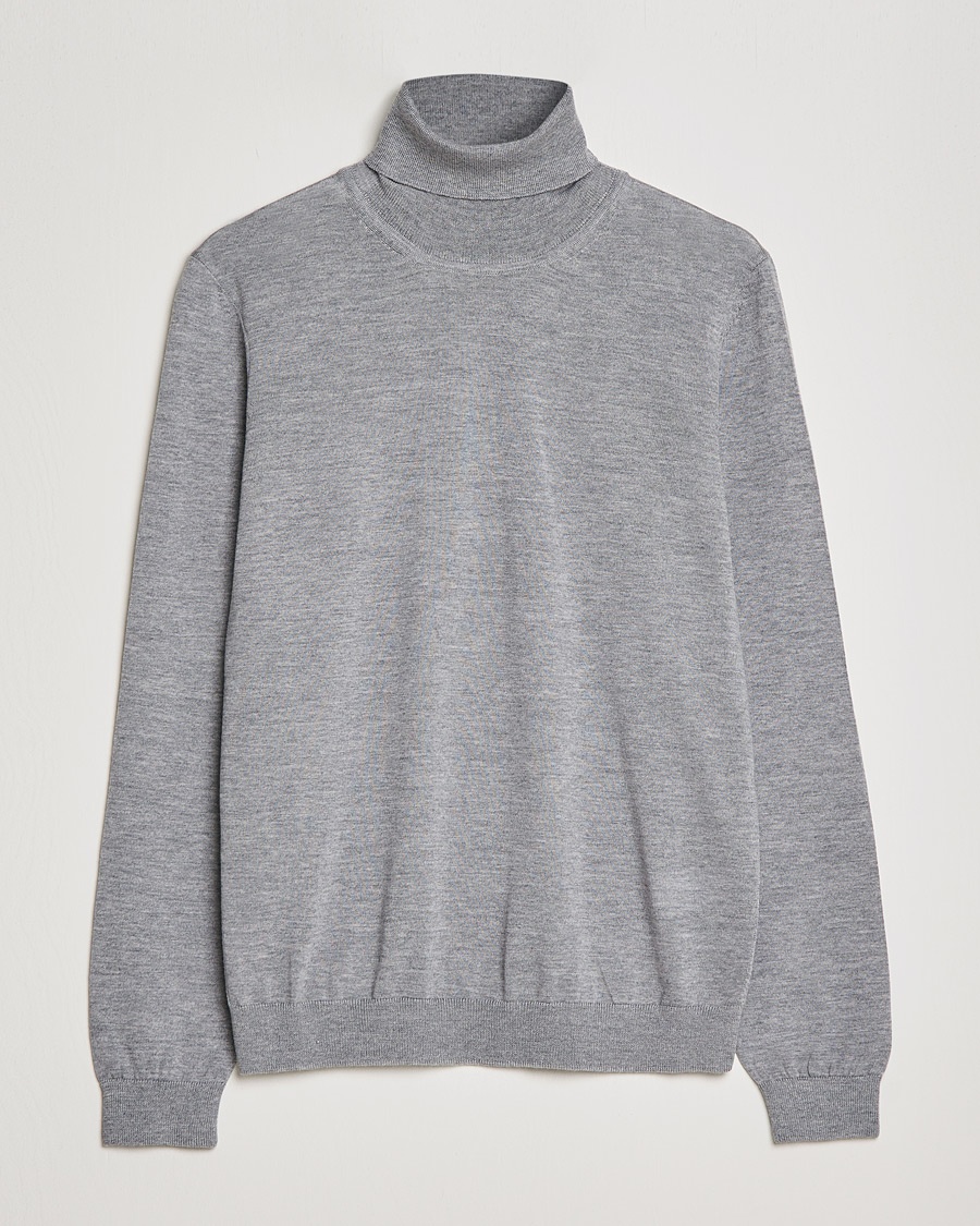 Herre | | BOSS | Musso Merino Polo Silver