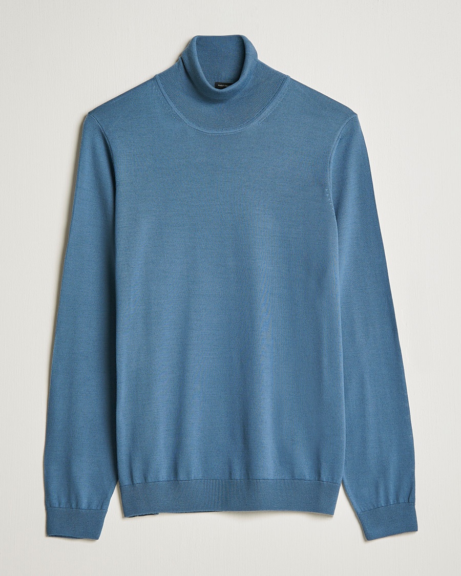 Herre | | BOSS | Musso Merino Polo Bright Blue