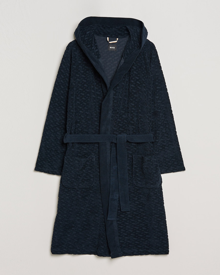 Herre | | BOSS | Terry Robe Dark Blue