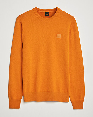 Herre |  | BOSS Casual | Kanovano Knitted Sweater Open Orange