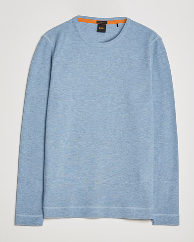 Herre | BOSS Casual | BOSS Casual | Tempest Sweater Light Blue