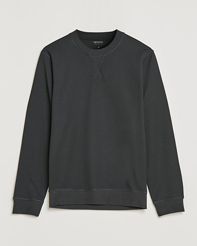 Herre | Sweatshirts | Sunspel | Active Sweatshirt Black