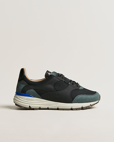 Herre |  | Zespà | ZSP Trail Outdoor Textile Sneakers Black/Anthracite