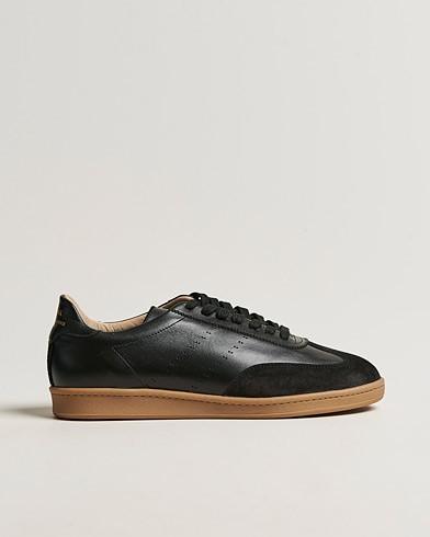 Herre | Sko | Zespà | ZSP GT Calf Nappa Leather Sneakers Black