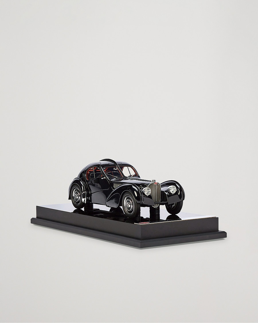 Ralph Lauren Home 1938 Bugatti Type 57S Atlantic Coupe Model Car Black – Svart