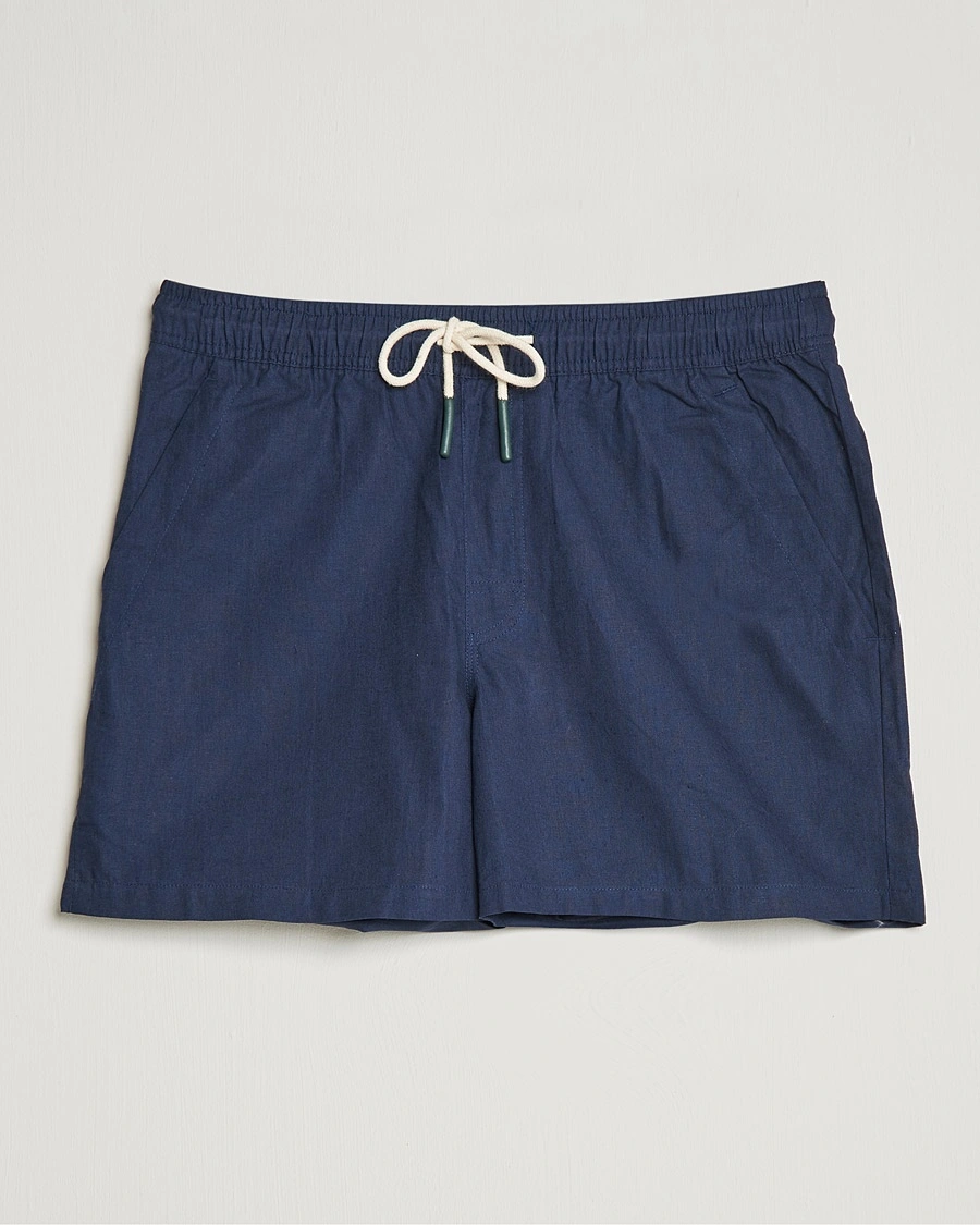 Herre | Linshorts | OAS | Linen Shorts Navy