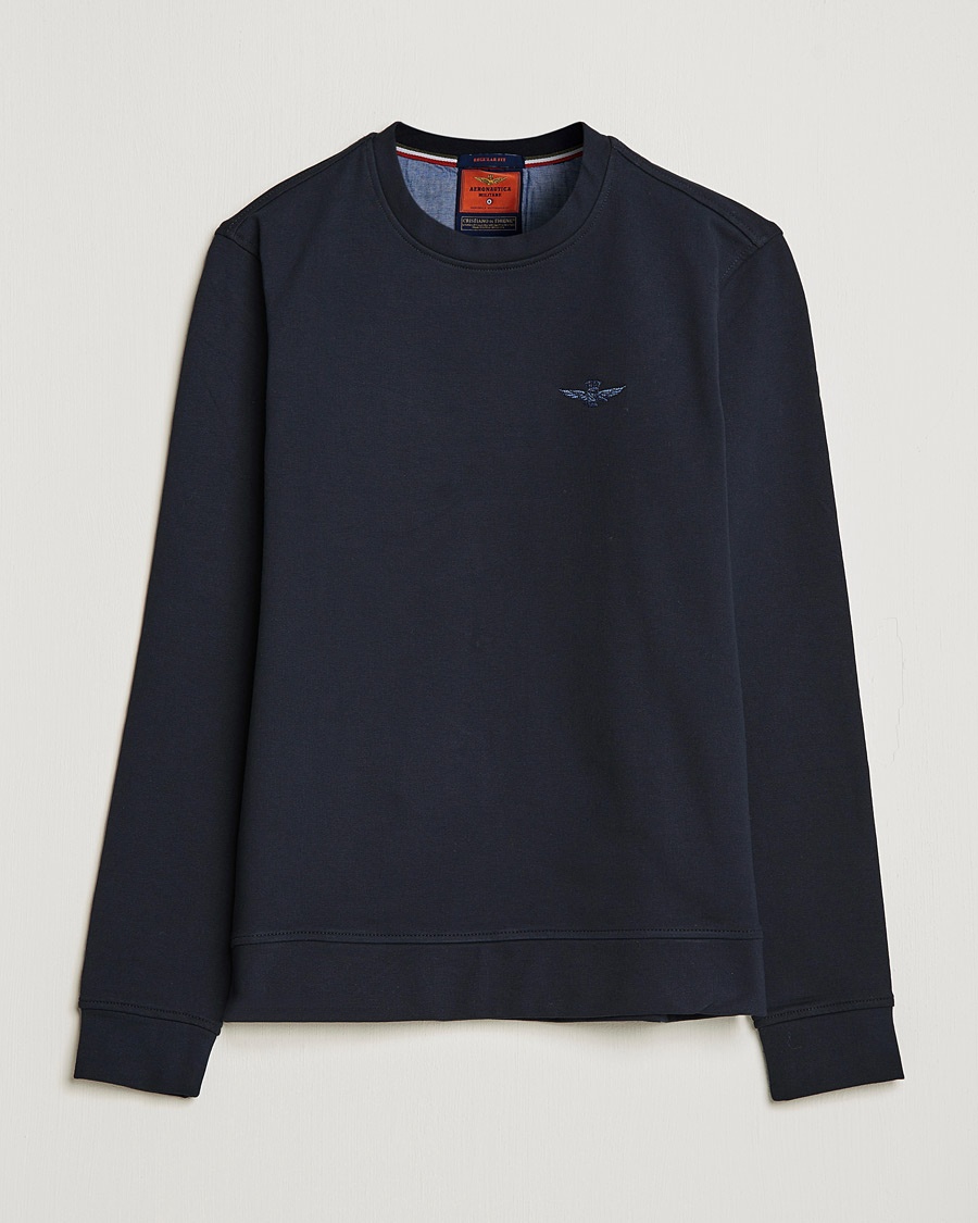 Herre | | Aeronautica Militare | Felpa Sweatshirt Blu Scuro