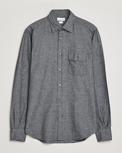 Herre | Jeansskjorter | Slowear | Chambray Work Shirt Grey