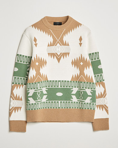 Herre |  | Alanui | Icon Jacquard Sweater Off White