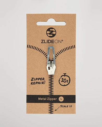 Herre | Reparasjon | ZlideOn | Normal Metal Zipper Silver L