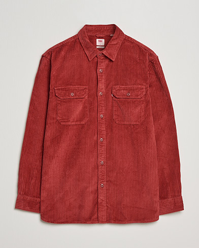 Herre | American Heritage | Levi's | Jackson Worker Shirt Brick Red