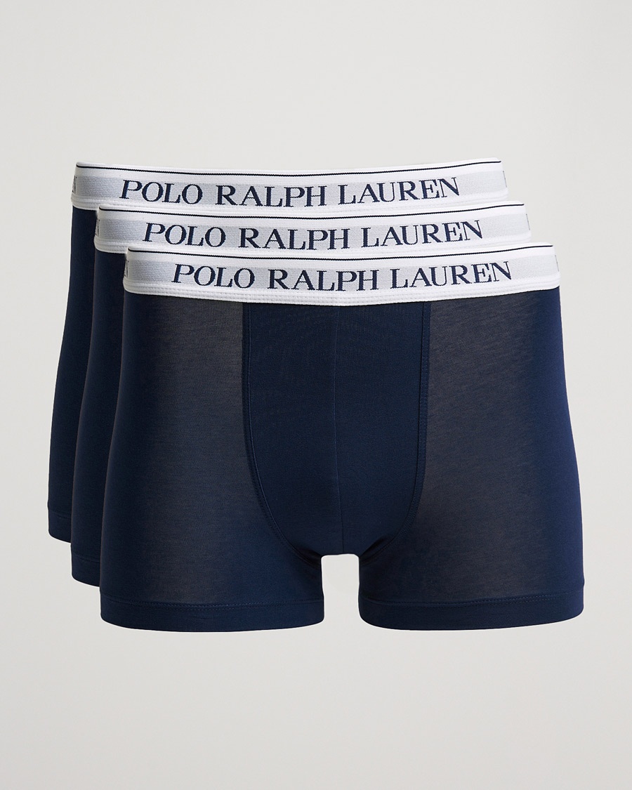 Polo Ralph Lauren 3-Pack Trunk Navy – Blå