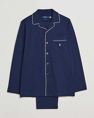 Herre | Pyjamaser & Badekåper | Polo Ralph Lauren | Cotton Pyjama Set Cruise Navy