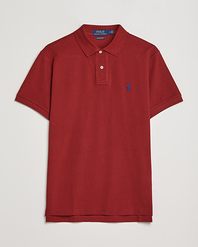 Herre | Pikéer | Polo Ralph Lauren | Custom Slim Fit Polo Holiday Red