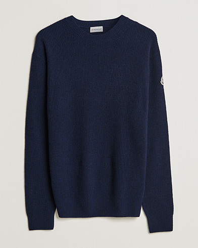 Herre | Moncler | Moncler | Cashmere Crew Neck Sweater Navy