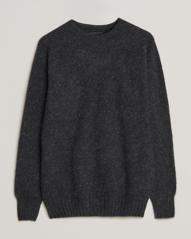 Herre |  | Howlin' | Brushed Wool Sweater Charcoal