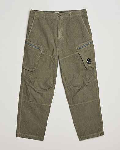 Herre | C.P. Company | C.P. Company | Ba-Tic Loose Fit Cargo Pants Green