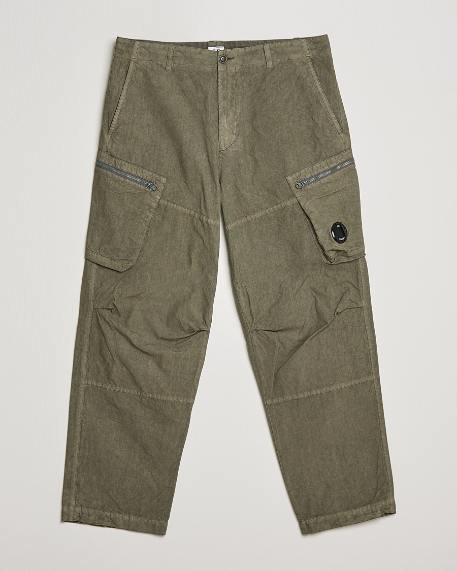 Herre | | C.P. Company | Ba-Tic Loose Fit Cargo Pants Green