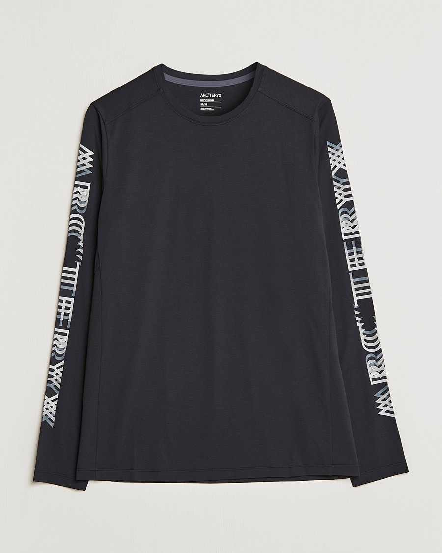 Herre | | Arc'teryx | Cormac Logo Crew Neck Black