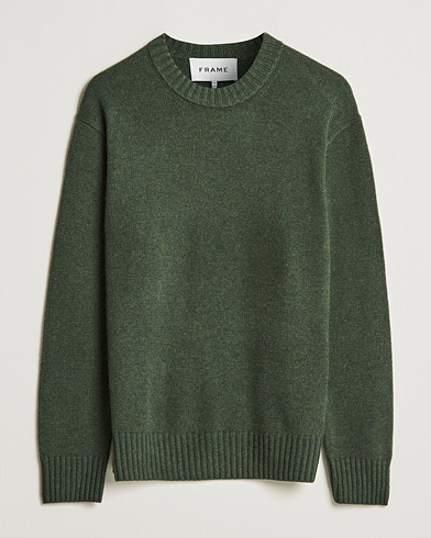 Herre |  | FRAME | Cashmere Sweater Military Green