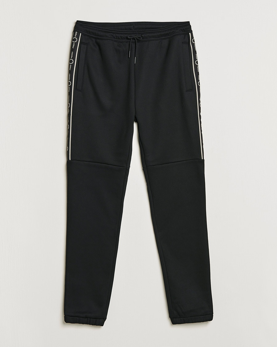 Herre | | Fred Perry | Tapped Pannel Sweatpant Black