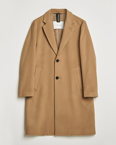 Herre | Frakker | Mackintosh | New Stanley Wool/Cashmere Coat Beige