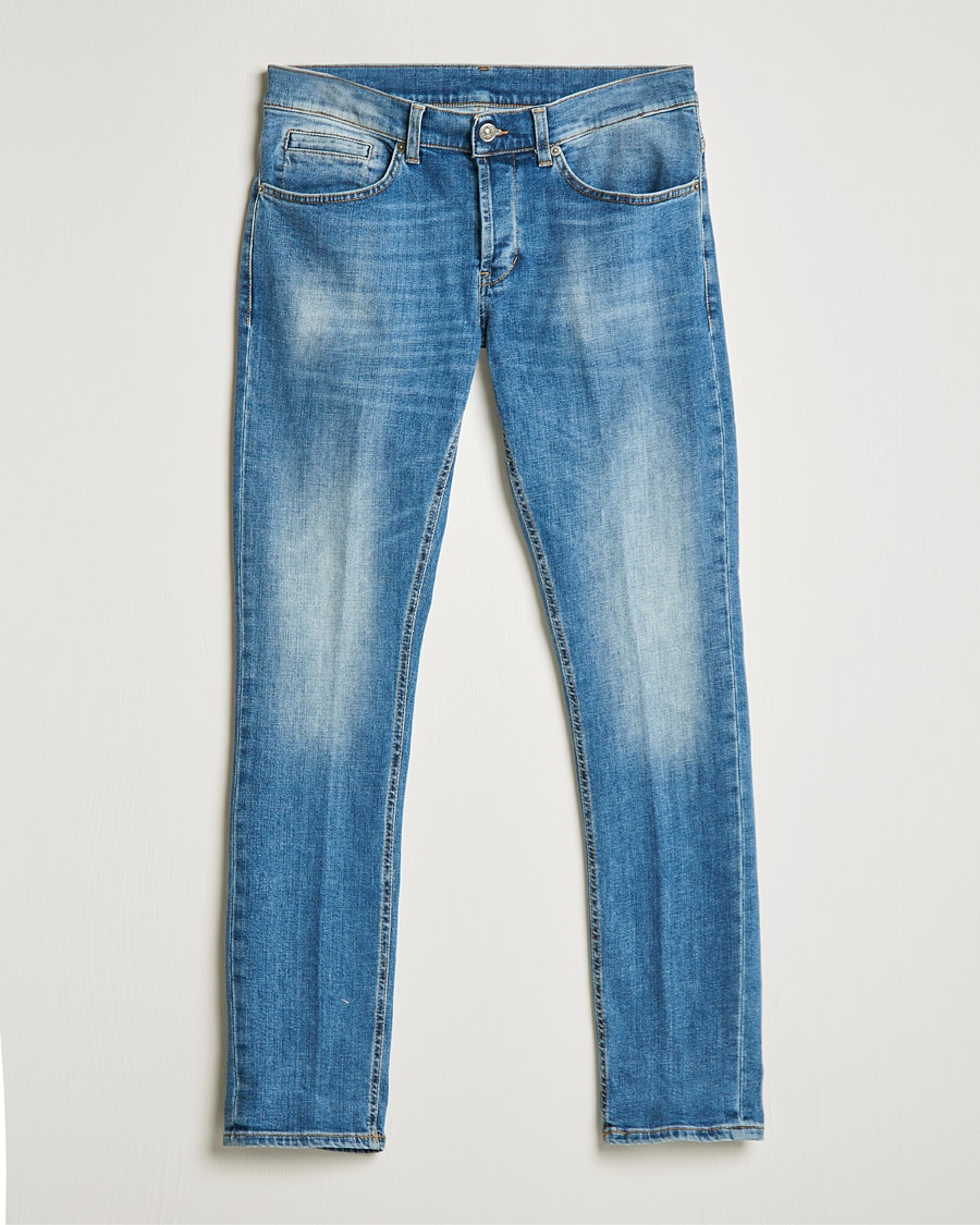 Herre | | Dondup | George Destroyed Jeans Blue