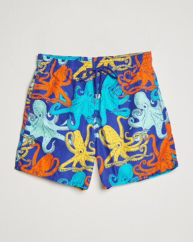 Herre | Badeshorts | Vilebrequin | Moorea Swim Shorts Purple Blue