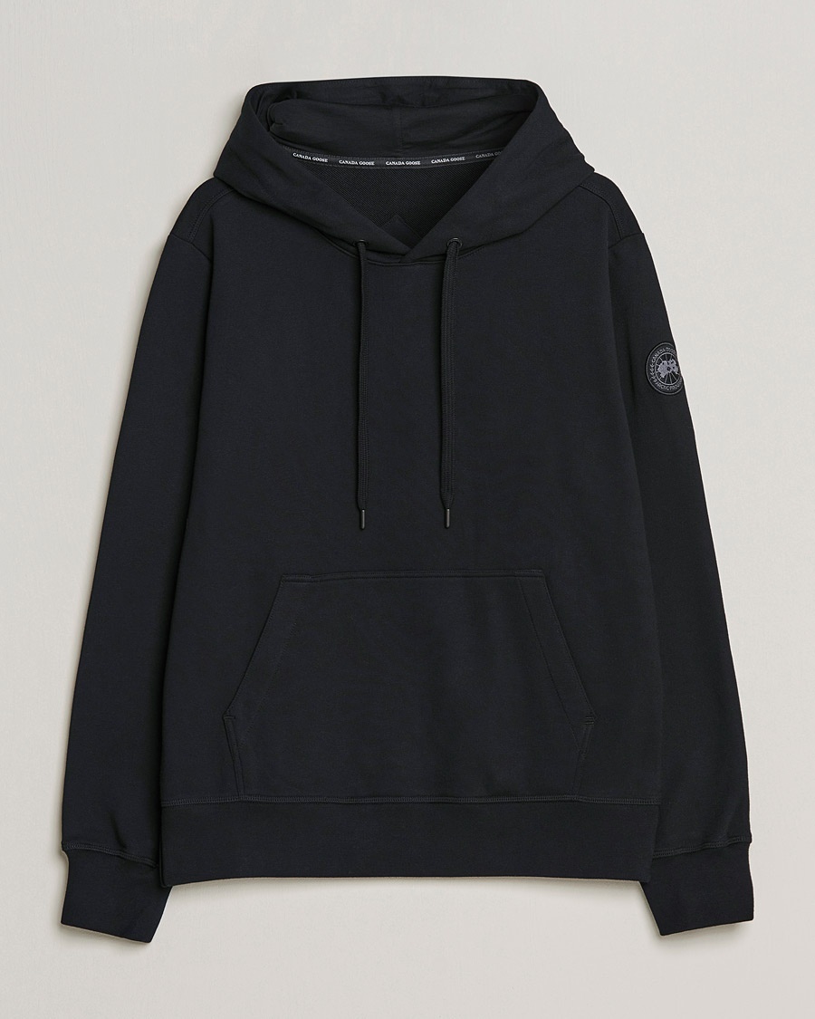 Herre | Hettegensere | Canada Goose Black Label | Huron Hoody Black