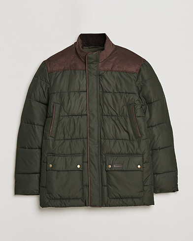 Herre | Barbour Lifestyle | Barbour Lifestyle | Winston Padded Jacket Dark Green