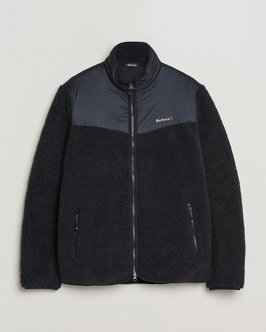 Herre | | Barbour Lifestyle | Axis Fleece Full Zip Black