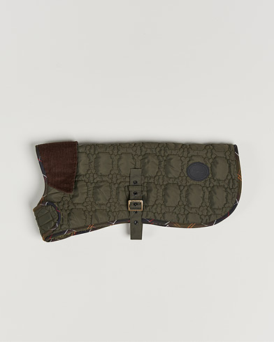 Herre |  | Barbour Lifestyle | Dogbone Quilted Dog Coat Olive