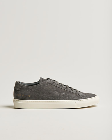 Herre |  | Common Projects | Original Achilles Suede Sneaker Charcoal