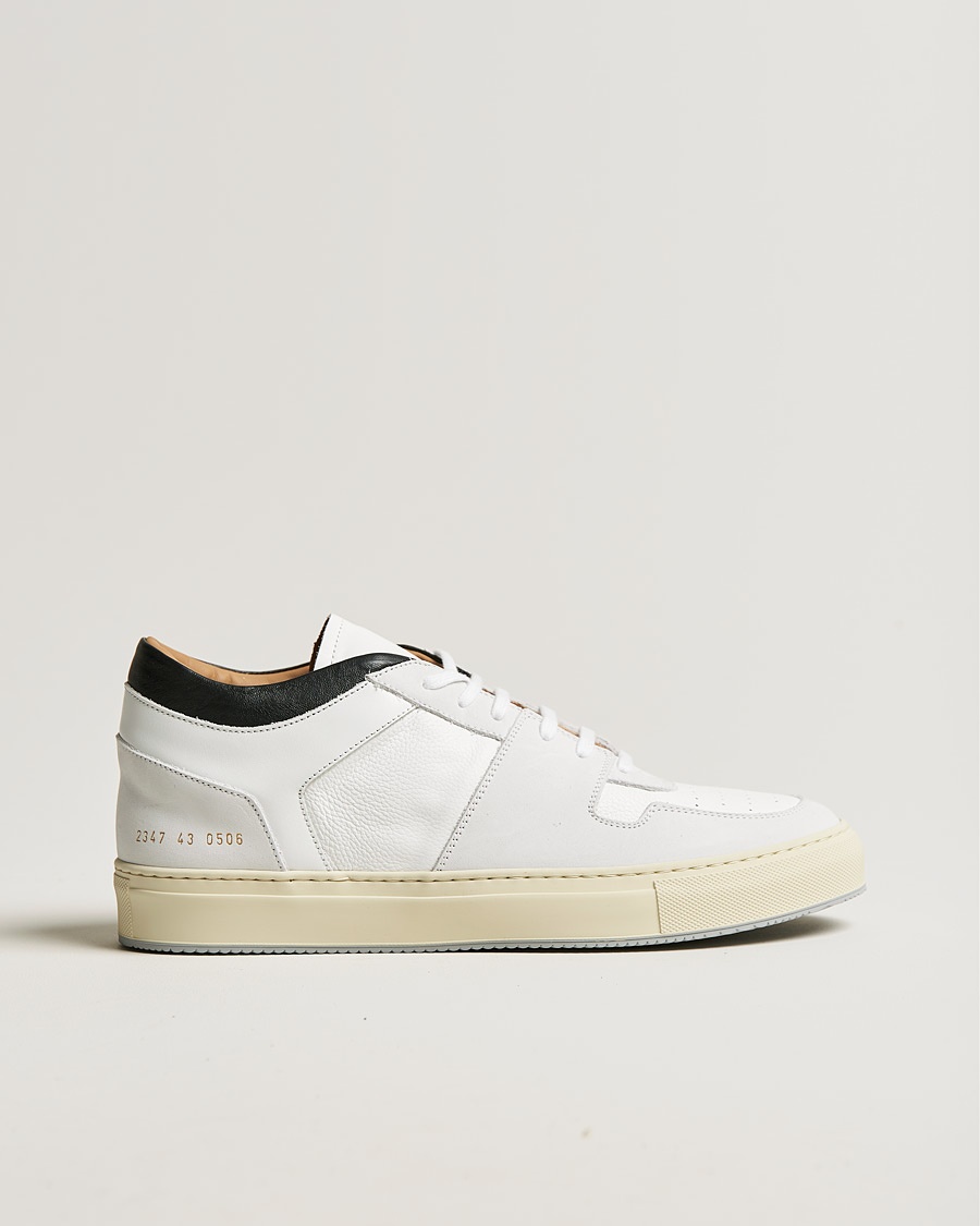 Herre | | Common Projects | Decades Mid Sneaker White