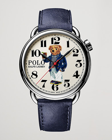 Herre | Fine watches | Polo Ralph Lauren | 42mm Automatic Riviera Bear White Dial 