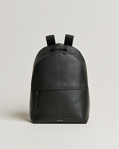 Herre | Ryggsekker | Paul Smith | Leather Backpack Black