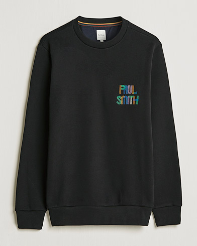 Herre | Gensere | Paul Smith | Embroidered Sweatshirt Black