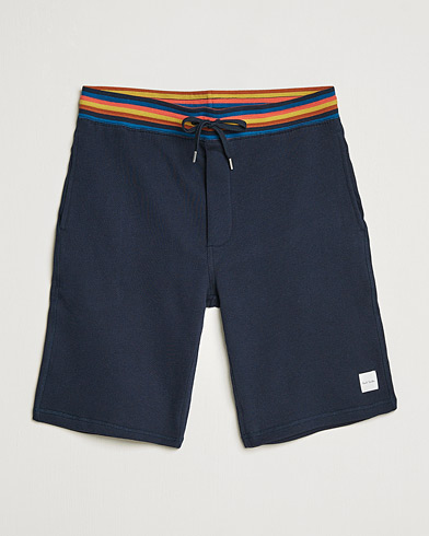 Herre |  | Paul Smith | Birght Stripe Sweat Shorts Navy