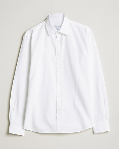 Herre | Oxfordskjorter | Sunspel | Casual Oxford Shirt White
