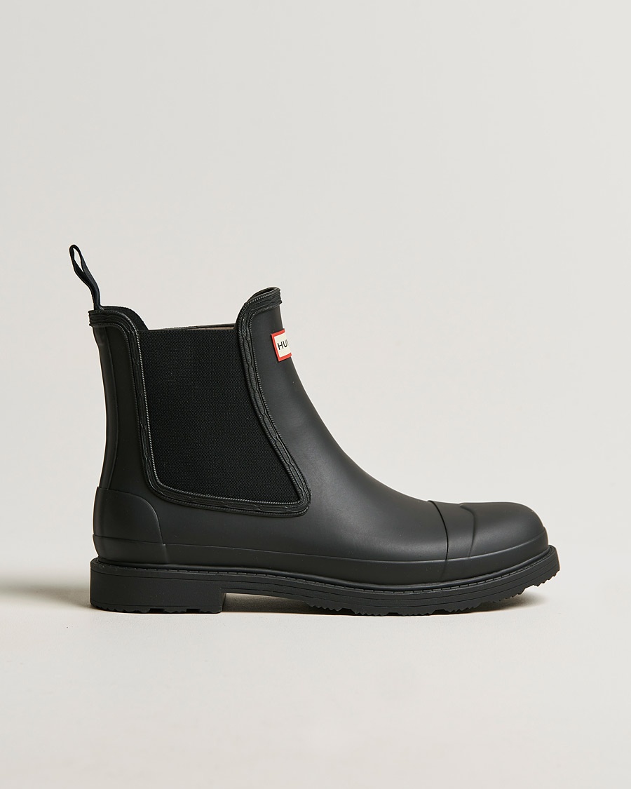 Hunter Boots Commando Chelsea Boot Black – Svart