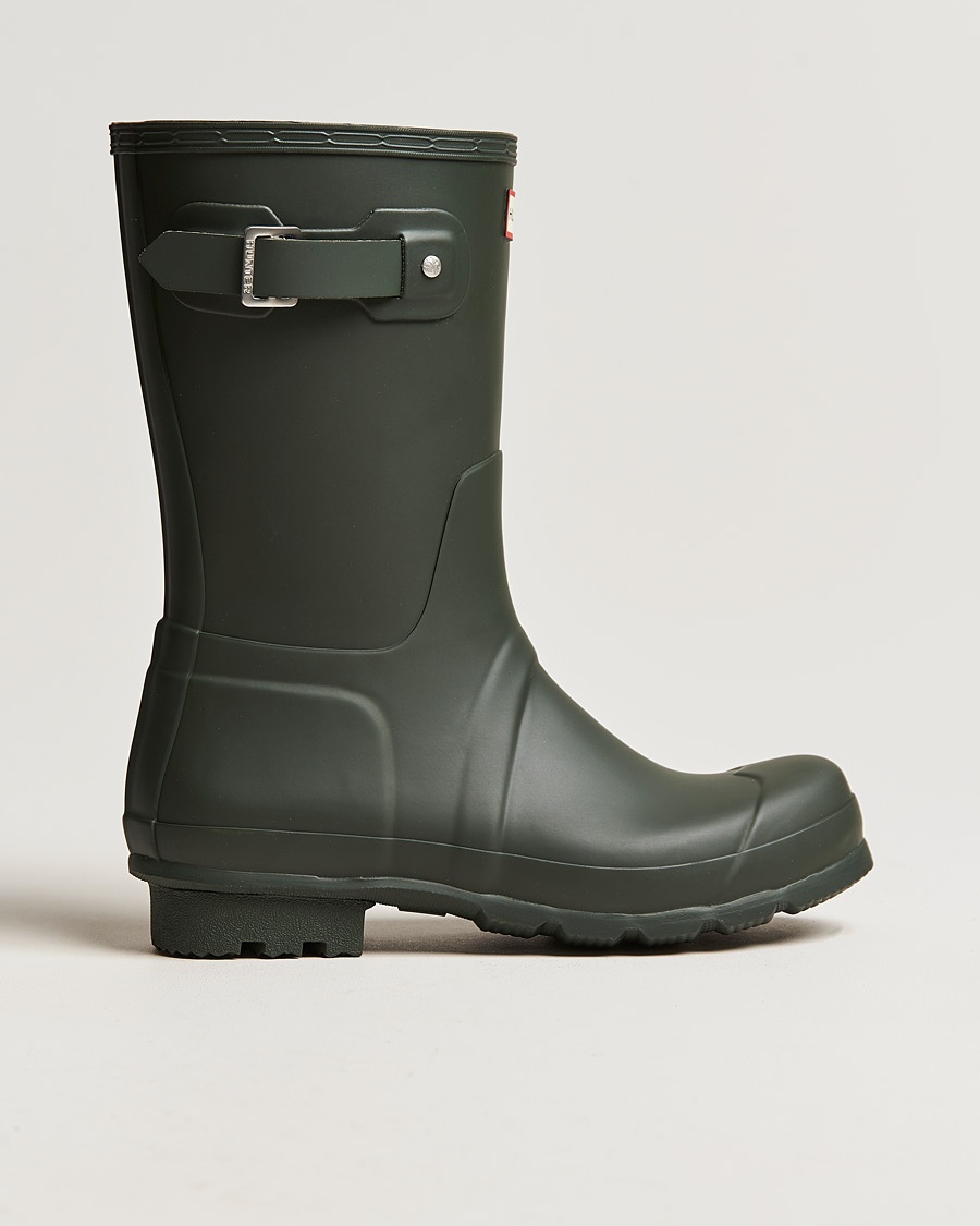 Hunter Boots Original Short Boot Dark Olive – Grønn
